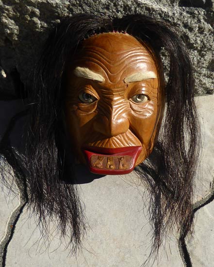 Canada Northwest Coast Museum Caliber Grandmother Mask  